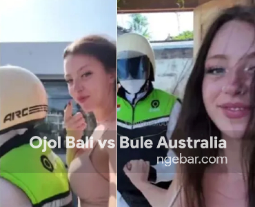 Video Ojol Bali & Bule Australia 17 Menit Viral